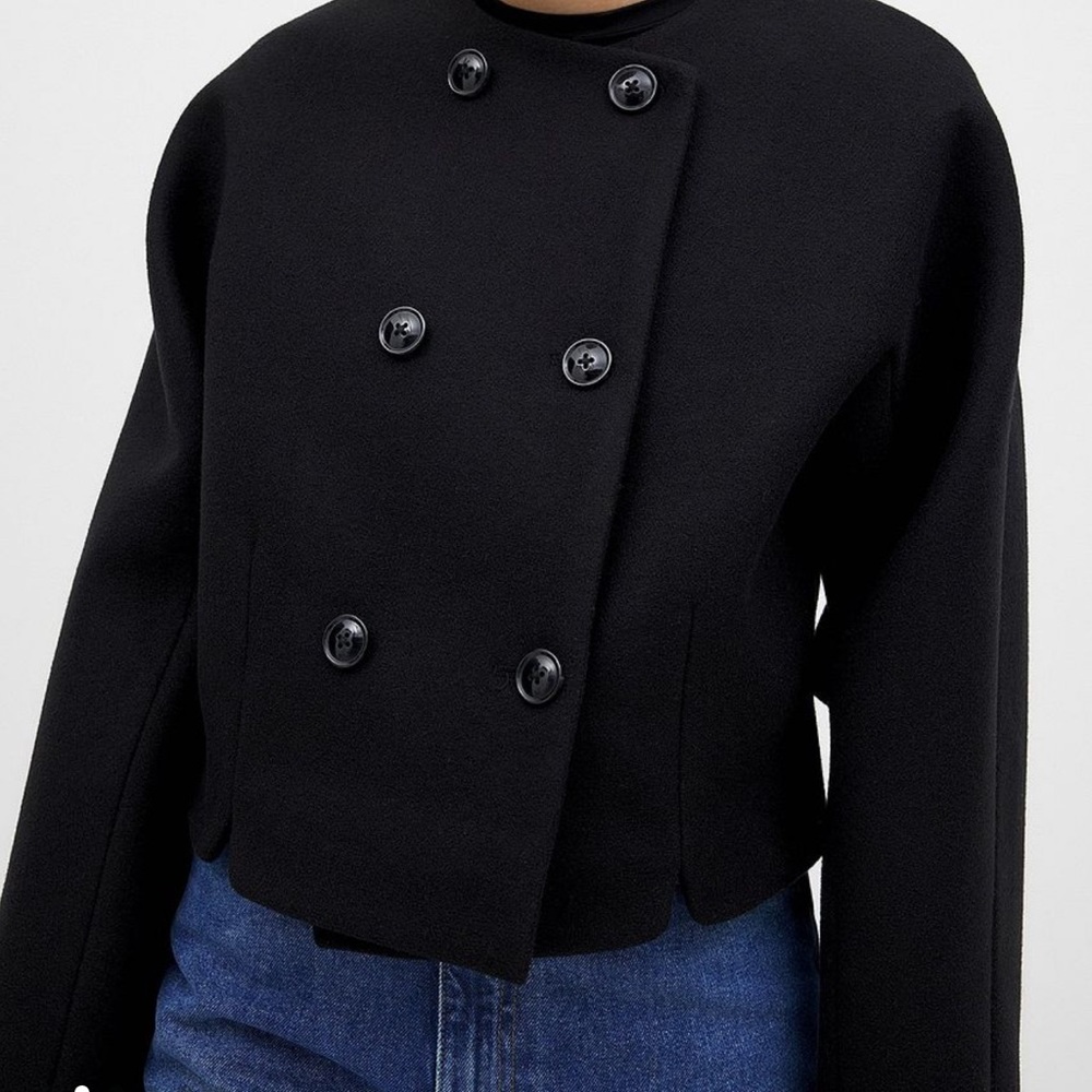 NA-KD x Claire Rose Double Breasted Jacket